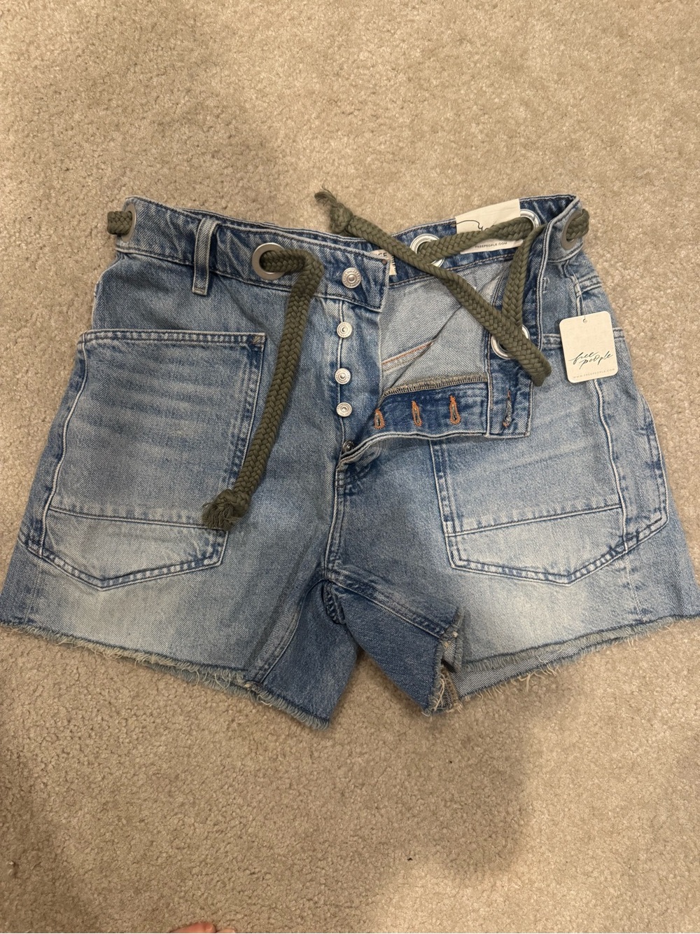NWT We The Free Moxie Barrel Shorts - Picture 3 of 5